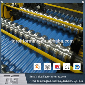 Machines for manufacturing roofing corrugated sheet roll forming machine